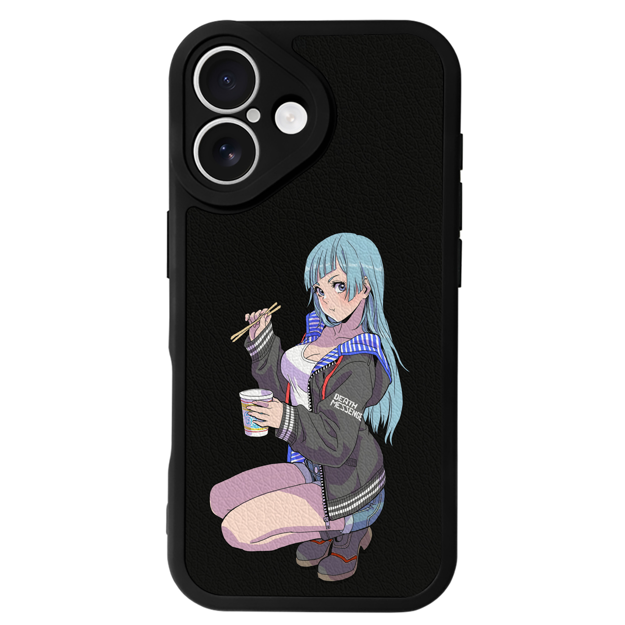 （画像用） 呪術廻戦 Jujutsu Kaisen 【iPhone 16シリーズ対応】シリコンスマホケース（レザー調） 材質：シリコン